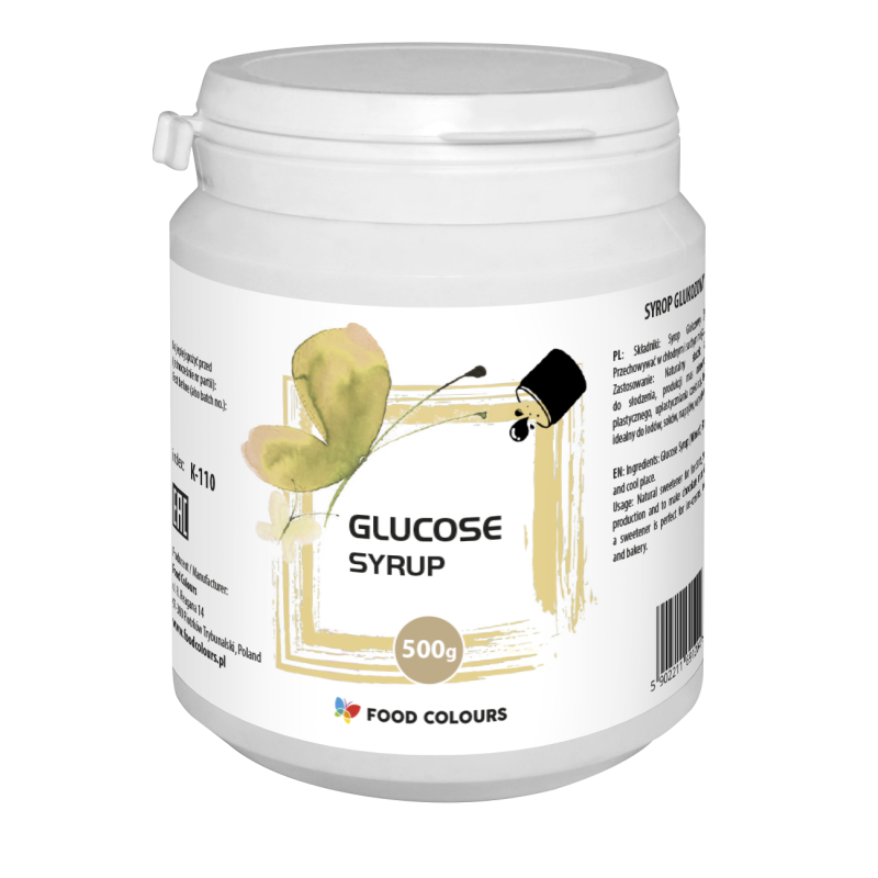 Liquid glucose in syrup Food Colours 500 g Glucose syrup