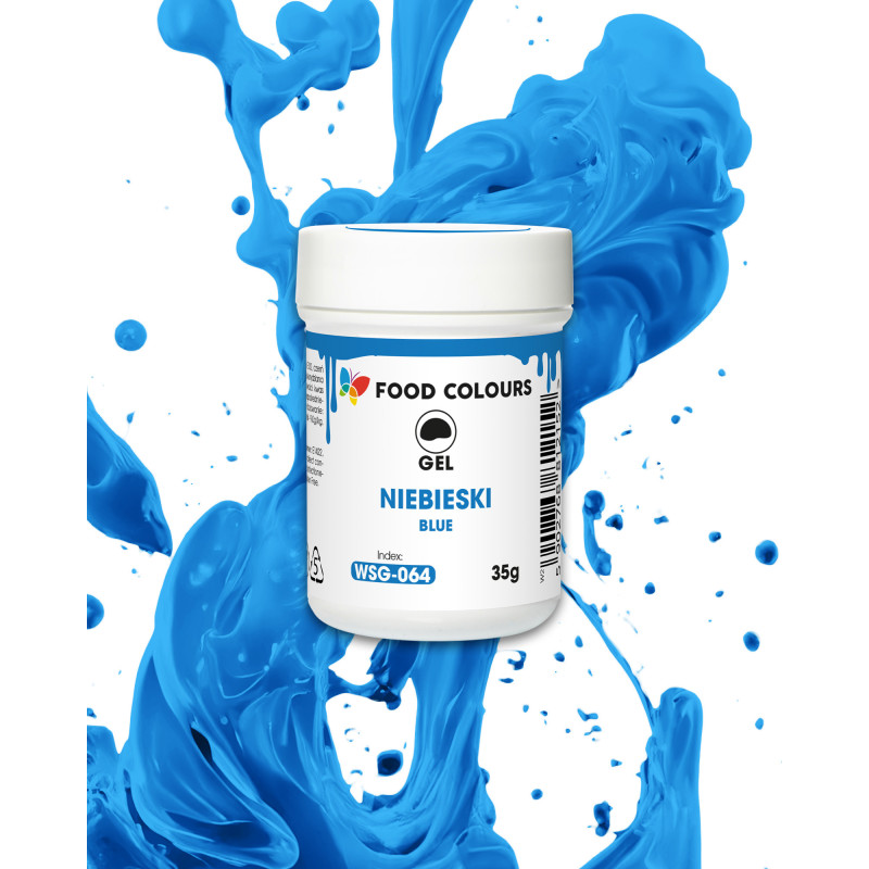 Food Colours Gel Dye BLUE