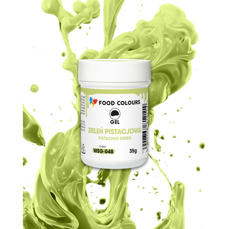 Food Colours Gel Dye PISTACIAL GREEN