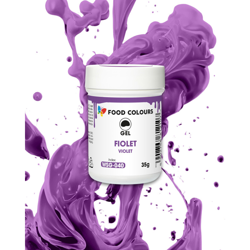 Lebensmittelfarben Gel-Farbstoff PURPLE