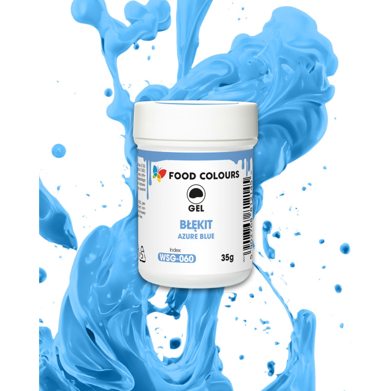 Food Colours Gel Dye BLUE