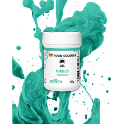 Food Colours gel food colour teal