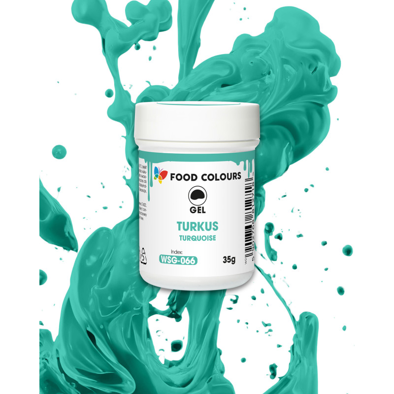 Lebensmittelfarbe Gel Food Colours TÜRKIS