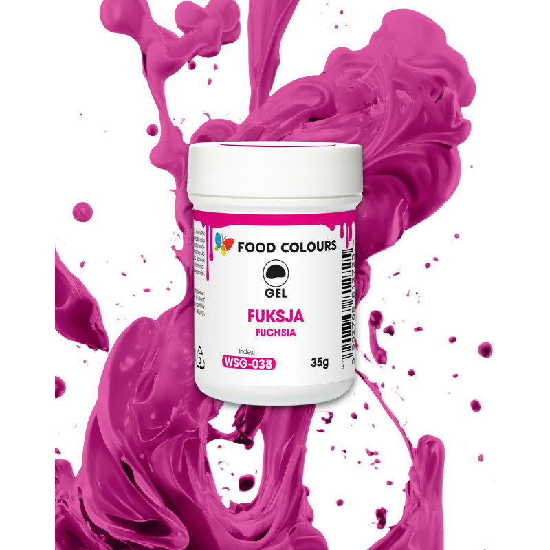 Food Colours Gel Dye FUKSY