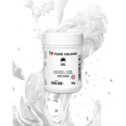 Barwnik w żelu Food BIAŁY Nowa Biel