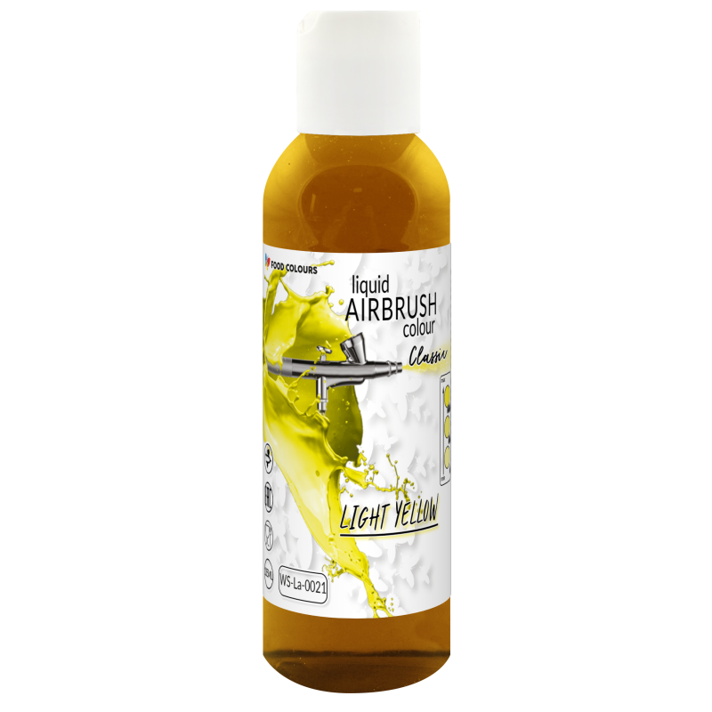 Airbrush Colour Light Yellow 135 ml Food Colours 