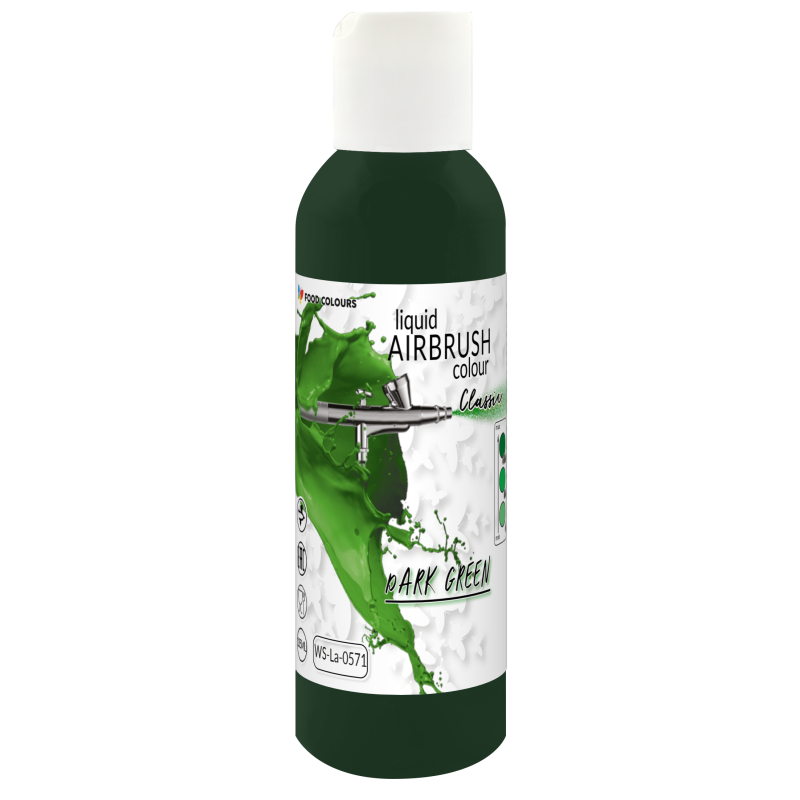 Airbrush DARK GREEN 135 ml Food Colours