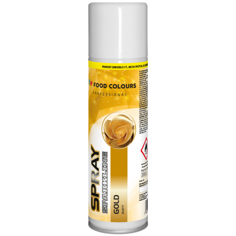 Food Colours GOLDEN LARGE 250 ml Spray