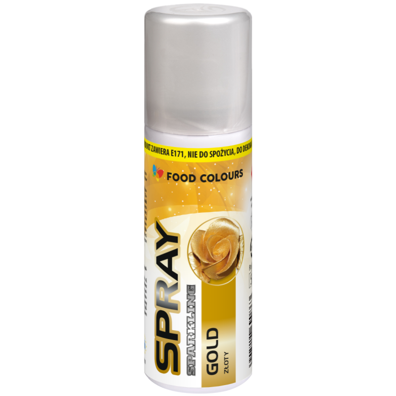 Food Colours GOLD Spray Dye 50 ml