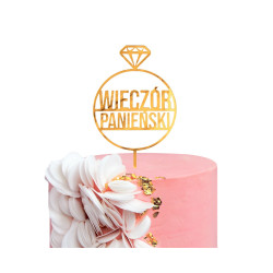 Topper Wieczór Panieński Akryl koło