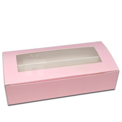 BOX FÜR GROSSE 20x9 cm Macarons + Einlage Set von 10 Stück