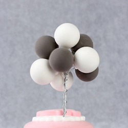 Topper BALL BALLONS Tortenaufleger