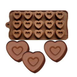 Silikonform PRALINES Choco Gianduia Silikomart Pralinen