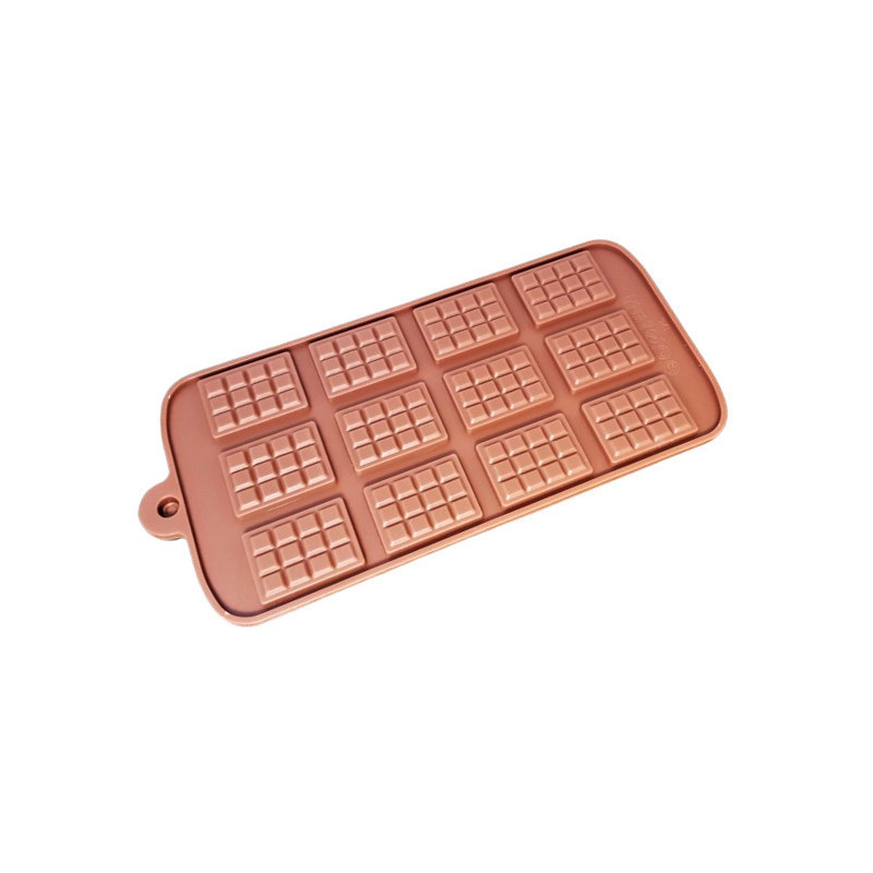 Silikonform für Mini-Schokoladenriegel (27 x 37 mm)