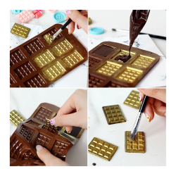 Silikonform MINI CHOCOLATE 27x37 mm Schokoladentafel