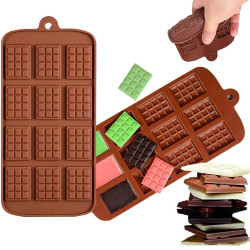Silikonform MINI CHOCOLATE 27x37 mm Schokoladentafel