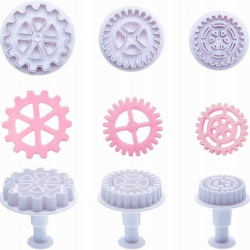Culpitt stamping punches 4 pcs. Blossom flowers