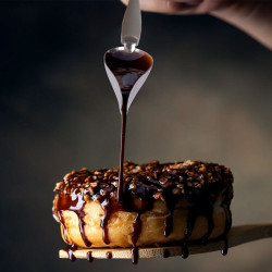 Narzędzia do czekolady Łyżka do dekorowania czekoladą Lejek 2 szt