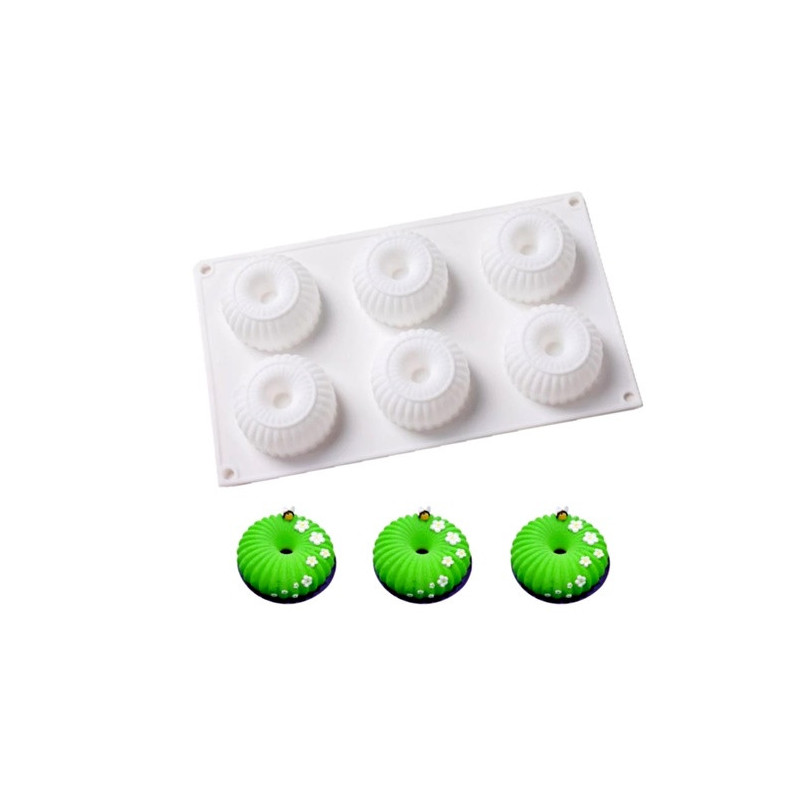 Forma silikonowa KULE 5 cm Półkule