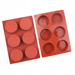 Forma silikonowa KULE 5 cm Półkule Forma silikonowa KULE 5 cm Półkule