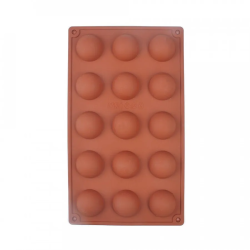 Forma silikonowa KULE 5 cm Półkule