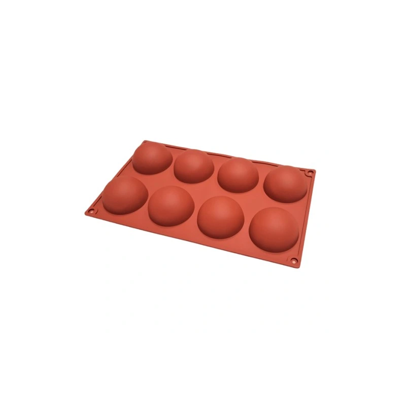 Silikonová forma KOULE 5,8 cm Polokoule 8 nástr.