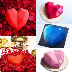 3D Silikonform Silikomart Amore Origami 3D Silikonform Silikomart Amore Origami