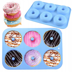 Silikonform DONUTS 7,5 cm