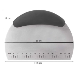 Schaber/Teigmesser 15 cm Patisse-Stahl
