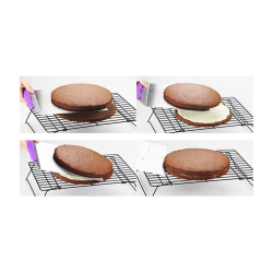 Spatula, pastry carrying tray 20x20 cm Wilton
