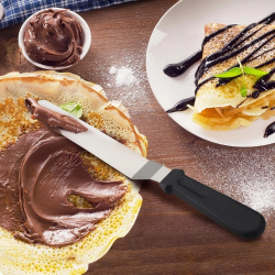 Sima, hajlított spatula (törött) 26 cm-es spatula