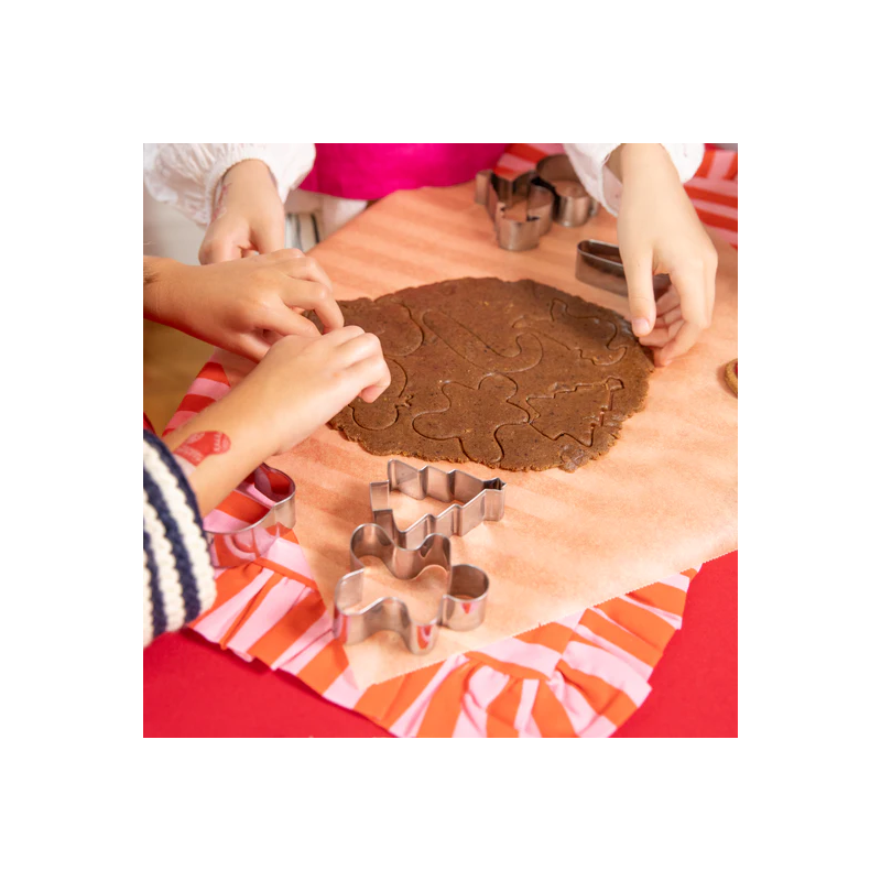 Set mit 6 Weihnachtsformen