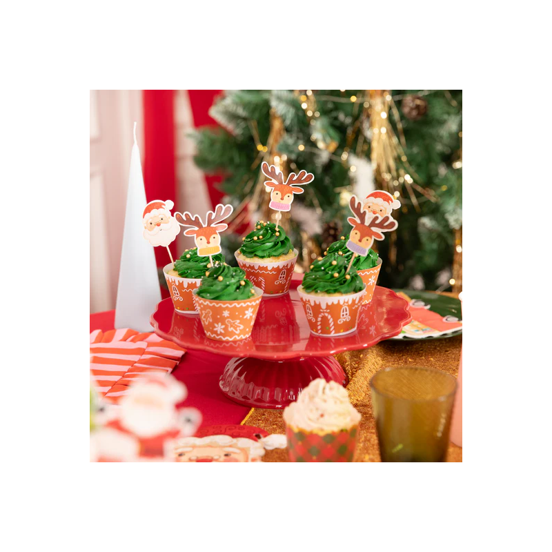 Game On Picks 8 Stk. Minecraft Cupcake Dekorationen