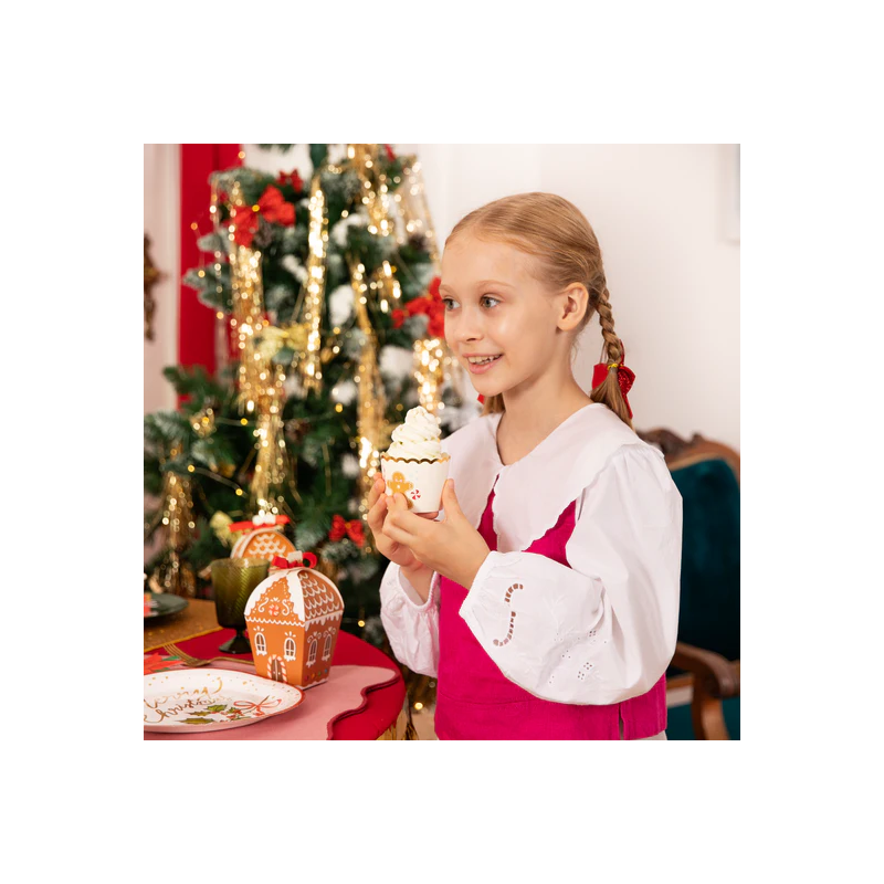 Papilotki kubeczki PASTELOWE RÓŻOWE 24 szt