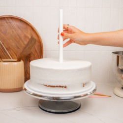 Wsporniki RURKI do tortów piętrowych Cake Star 4 szt