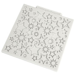 Katy Sue silicone mould Snowflakes