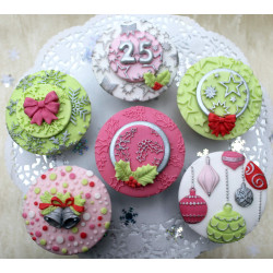 Katy Sue silicone mould Snowflakes