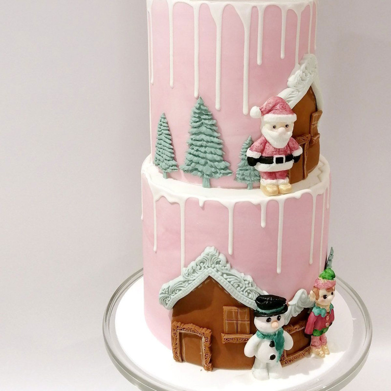 Katy Sue Santa Claus silikonová forma 8 cm