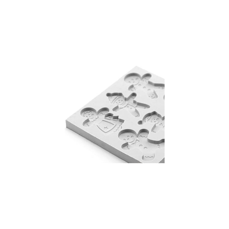 Katy Sue Biscuit silicone mold 4,5 cm Gingerbread family