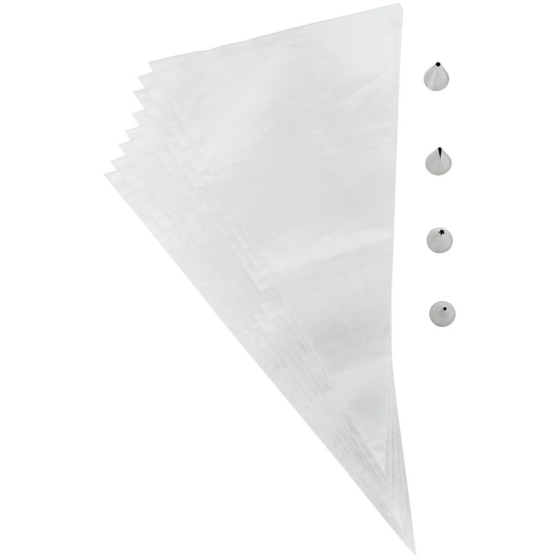 LARGE backing set (1M, 2A, 2D, 4B) and Wilton bags 12 el.