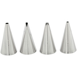 LARGE-Backing-Set (1M, 2A, 2D, 4B) und Wilton-Beutel 12 el.