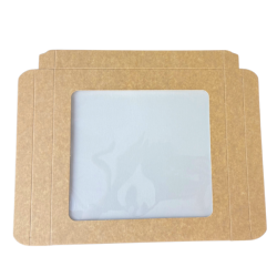 Lebkuchenbox 25x25x4 cm Weißgold Eko 5 Stk.