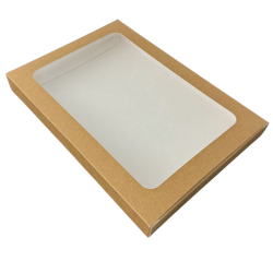 Lebkuchenschachtel 25x17x2 cm Natur 5 Stück + Löffel
