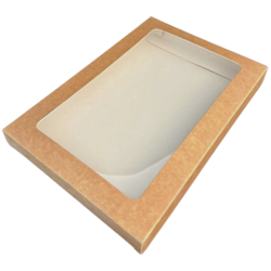 Kartonik na pierniczki 21x15x2 cm Naturalny 5 szt. + szufelka