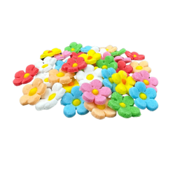 Slado Summer colorful sugar flowers 35 pcs 16mm