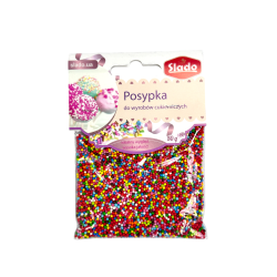 Slado posyp z máku barevné 2mm 50g