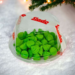 Beziki Dekoracja cukrowa Slado Choinki mini 50 sztuk