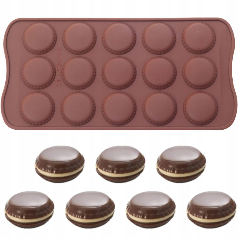 EU MARQUISE Delicje Silikonform mit 15 Fächern