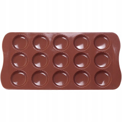 Forma silikonowa KULE 5 cm Półkule