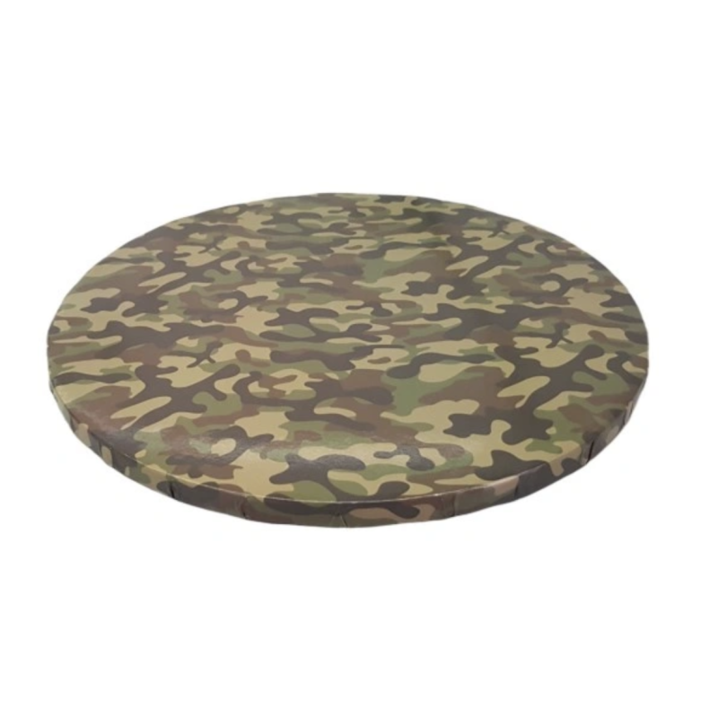 Julita cake board 10 mm rigid camouflage 30 cm